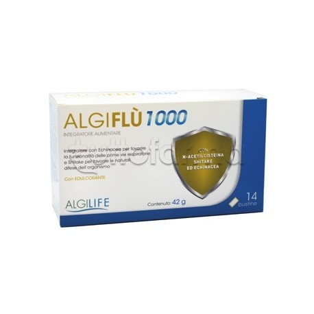 Algiflu' 1000 per Vie Respiratorie 14 Bustine da 3g Algiflu' 1000 per Vie Respiratorie 14 Bustine da 3g