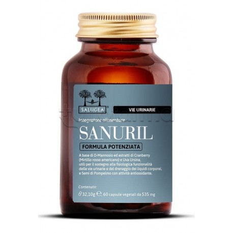 Sanuril Formula Potenziata Integratore Antiossidante 60 Capsule