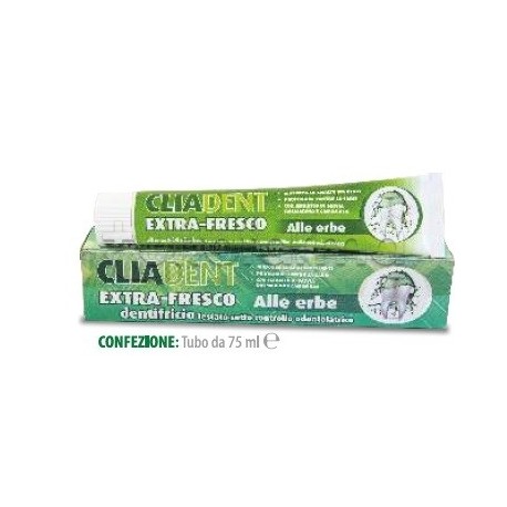 Cliadent Dentifricio Alito Fresco alle Erbe 75ml Cliadent Dentifricio Alito Fresco alle Erbe 75ml