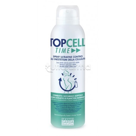 Topcell Time Spray anticellulite rimodellante 150ml Topcell Time Spray anticellulite rimodellante 150ml