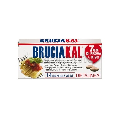 Bruciakal 7 Days Integratore per Controllo Peso 14 Compresse Bruciakal 7 Days Integratore per Controllo Peso 14 Compresse