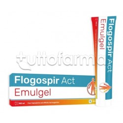 Flogospir Act Emulgel Gel Ricostituente 100ml Flogospir Act Emulgel Gel Ricostituente 100ml