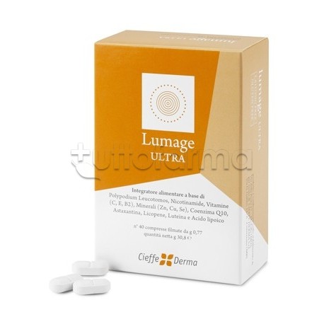 Lumage Ultra Integratore per Pelle 40 Compresse