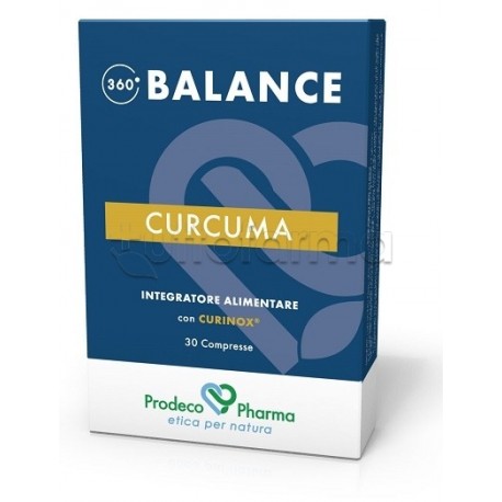 360 Balance Curcuma Integratore Sintomi Ciclo e Articolazioni 30 Compresse