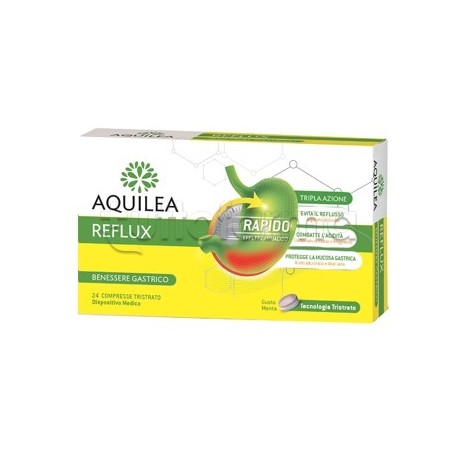 Aquilea Reflux Integratore Benessere Gastrico 24 Compresse