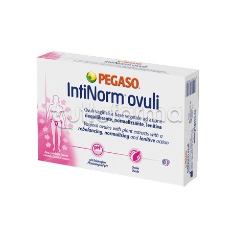 Intinorm Ovuli per Flora Batterica Vaginale Ovuli