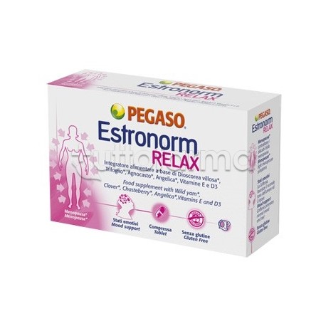 Estronorm Relax Integratore per Benessere Mentale 21 Compresse Estronorm Relax Integratore per Benessere Mentale 21 Compresse