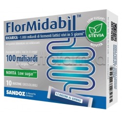 Flormidabil Integratore Alimentare per Intestino 10 Bustine Flormidabil Integratore Alimentare per Intestino 10 Bustine