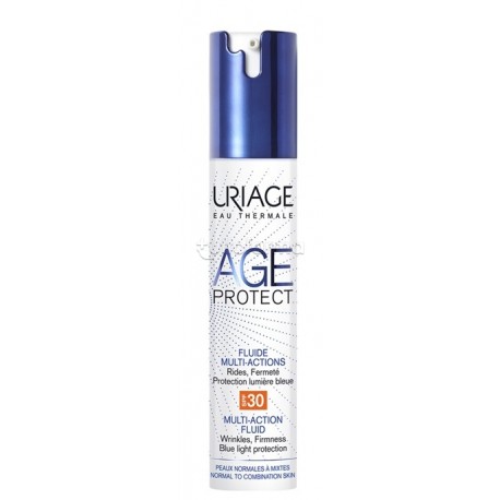 Age Protect Fluido Multiazione SPF 30 per Protezione Anti-Età e Pori 40 ml