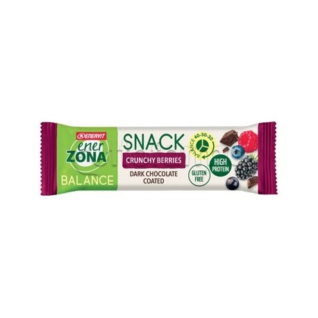 Enerzona Snack Crunchy Berries 1 Barretta Proteica 33 g Enerzona Snack Crunchy Berries 1 Barretta Proteica 33 g