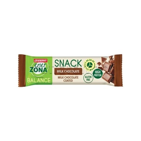 Enerzona Snack Milk Choco per Alimentazione Equilibrata Barretta da 33 g Enerzona Snack Milk Choco per Alimentazione Equilibrata Barretta da 33 g