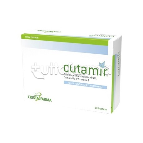 Cristalfarma Cutamir Crema per Pelli Delicate 10 Bustine da 5ml Cristalfarma Cutamir Crema per Pelli Delicate 10 Bustine da 5ml