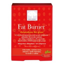 Confezione di New Nordic Fat Burner Integratore per Controllo del Peso 60 Compresse