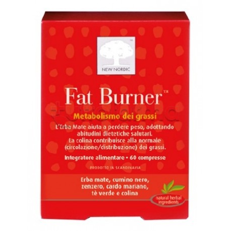 Confezione di New Nordic Fat Burner Integratore per Controllo del Peso 60 Compresse