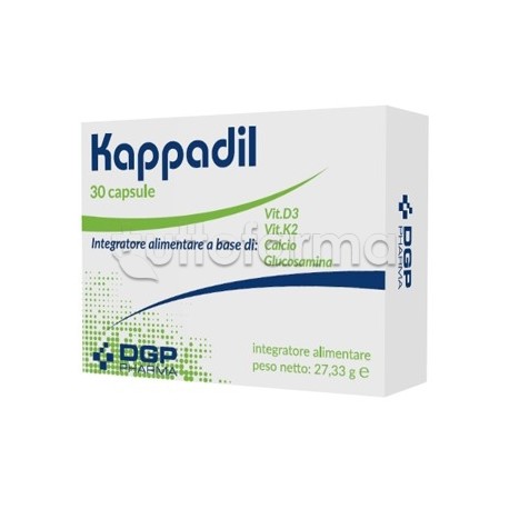 Kappadil integratore per ossa e articolazioni 30 capsule Kappadil integratore per ossa e articolazioni 30 capsule