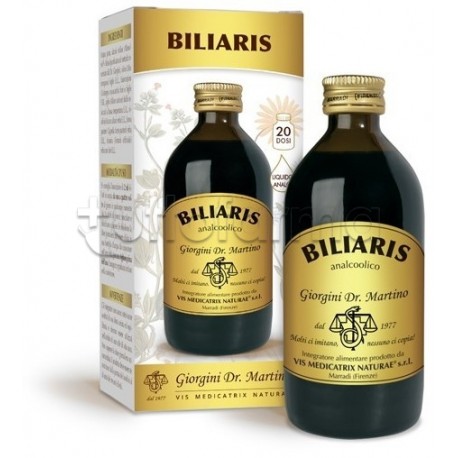 Dr Giorgini Biliaris Liquido Analcolico Integratore Funzione Epatica Dr Giorgini Biliaris Liquido Analcolico Integratore Funzione Epatica