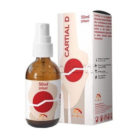 Cartial D integratore per ossa, articolazioni e muscoli spray 50ml