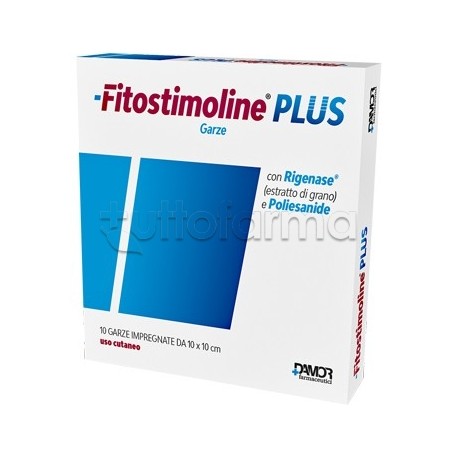 Fitostimoline Garza Plus 10 X 10cm 10 Pezzi
