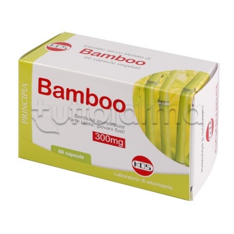 Kos Bamboo Integratore per Unghie e Capelli 60 Capsule Kos Bamboo Integratore per Unghie e Capelli 60 Capsule