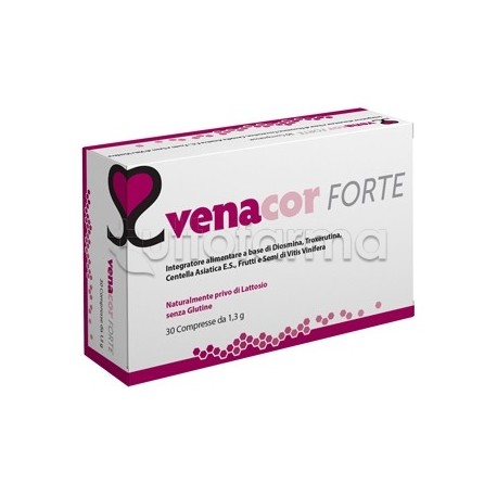 Venacor Forte per Circolazione 30 Compresse Venacor Forte per Circolazione 30 Compresse