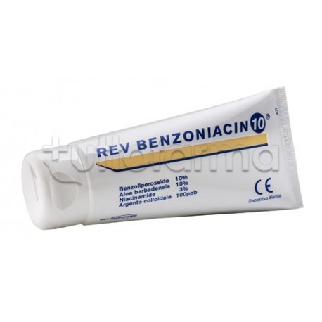 Rev Benzoniacin 10 Crema per Acne 100ml