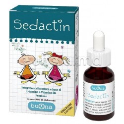 Sedactin Integratore Vitaminico per il Sistema Nervoso dei Bambini Gocce 20ml