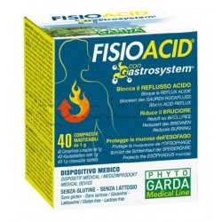 Fisioacid Integratore per lo Stomaco 40 Compresse Masticali Fisioacid Integratore per lo Stomaco 40 Compresse Masticali