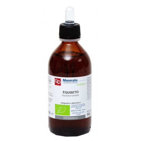 Equiseto Tintura Madre Bio per Drenaggio e Benessere Capelli 200 ml