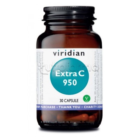 Viridian Extra C 950 per Difese Immunitarie 30 Capsule Viridian Extra C 950 per Difese Immunitarie 30 Capsule