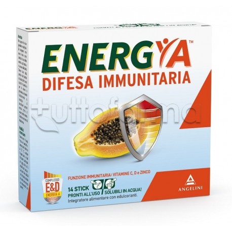 Energya Difesa Immunitaria Integratore Difese Immunitarie 14 Stick Energya Difesa Immunitaria Integratore Difese Immunitarie 14 Stick