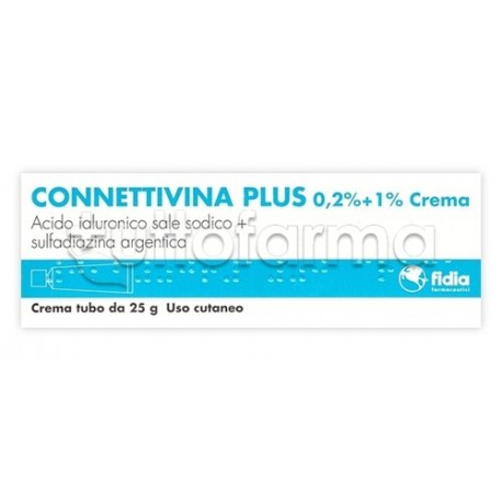Connettivina Plus Crema per Piaghe e Ulcere 25g