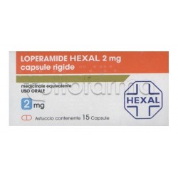 Loperamide Hexal 15 Capsule 2mg Trattamento contro la Diarrea