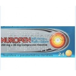 Nurofen Influenza e Raffreddore 200 Mg + 30 Mg Compresse Rivestite