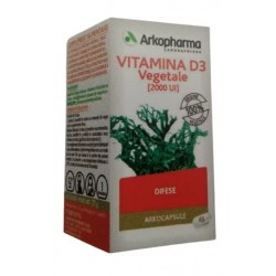 Arkocapsule Vitamina D3 Integratore Vitaminico 45 Capsule