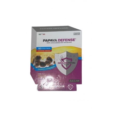 Zuccari Papaya Defense Integratore per Difese Immunitarie Formato Convenienza 60 Stick Zuccari Papaya Defense Integratore per Difese Immunitarie Formato Convenienza 60 Stick