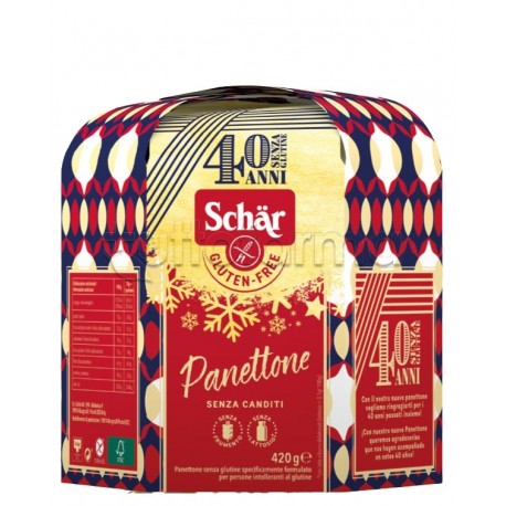 Schar Panettone Senza Canditi e Senza Glutine 420g Schar Panettone Senza Canditi e Senza Glutine 420g