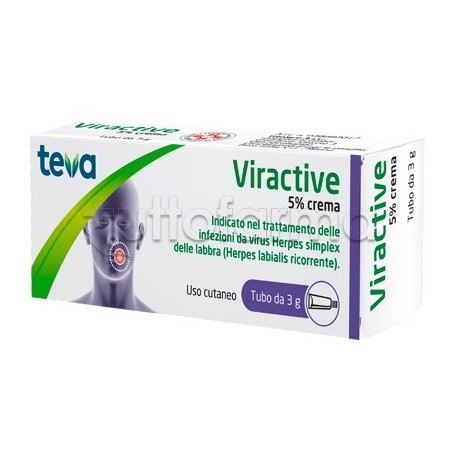 Teva Viractive 5% Crema 3g