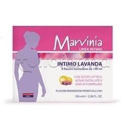 Marvinia Lavanda Vaginale Per il Normale Ecosistema 4 Flaconi 100ml