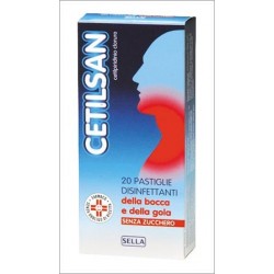 Cetilsan 20 Pastiglie Senza... Cetilsan 20 Pastiglie Senza...
