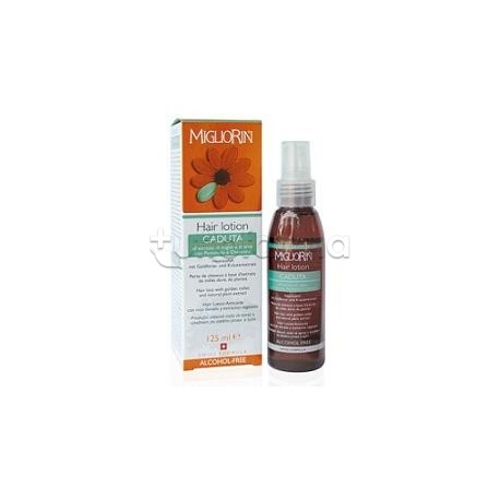 Migliorin Hair Lozione Spray Caduta per Rinforzare e Contrastare la Caduta dei Capelli 125ml Migliorin Hair Lozione Spray Caduta per Rinforzare e Contrastare la Caduta dei Capelli 125ml