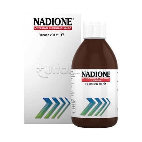 Nadione Sciroppo Integratore Ricostituente 200ml Nadione Sciroppo Integratore Ricostituente 200ml