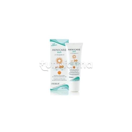 Aknicare Sun Spf 30 crema solare per pelle acneica e seborroica tubetto da 50ml Aknicare Sun Spf 30 crema solare per pelle acneica e seborroica tubetto da 50ml