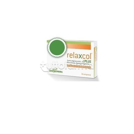 Cristalfarma Relaxcol Plus per Funzionalità Gastrointestinale 30 Compresse