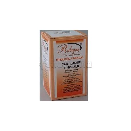 Rubigen Cartilagine di Squalo integratore per articolazioni 60 capsule Rubigen Cartilagine di Squalo integratore per articolazioni 60 capsule