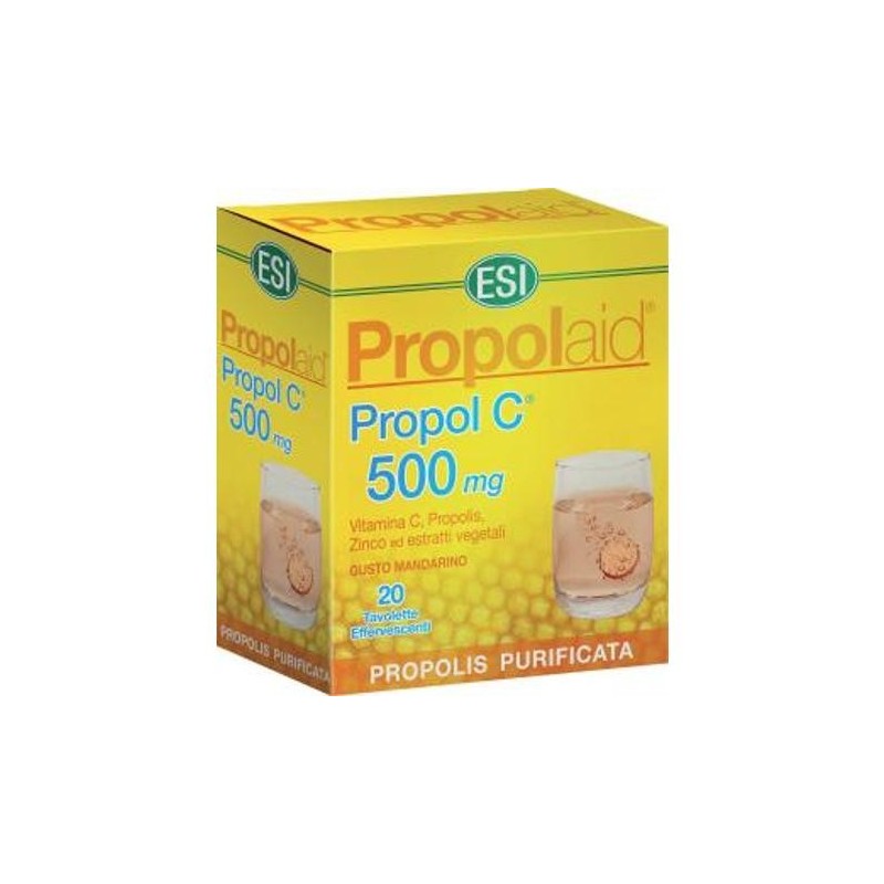 Esi Propolaid Propol C Effervescenti 500mg Esi Propolaid Propol C Effervescenti 500mg