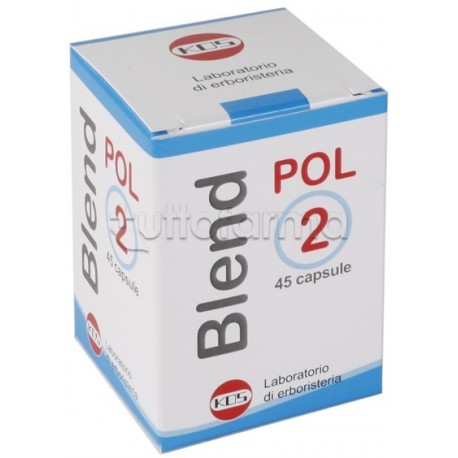 Kos Blend n.2 POL Integratore per le Vie Respiratorie 45 Capsule Kos Blend n.2 POL Integratore per le Vie Respiratorie 45 Capsule