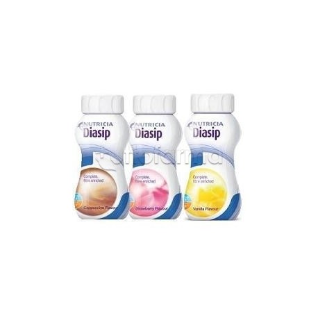 Diasip Fragola per Diabetici 4 Bottigliette da 200ml Diasip Fragola per Diabetici 4 Bottigliette da 200ml