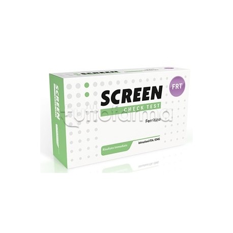 Screen Check Test Ferritina per Rilevazione Stati di Anemia 1 Pezzo