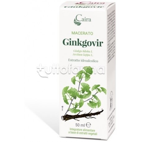 Ginkgovir Integratore per la Memoria in Gocce 50ml Ginkgovir Integratore per la Memoria in Gocce 50ml