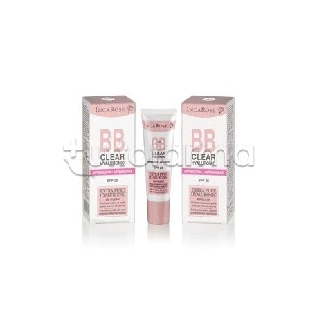 Incarose Blemish Balm Clear Hyaluronic Light per Pelle Uniforme 30ml Incarose Blemish Balm Clear Hyaluronic Light per Pelle Uniforme 30ml